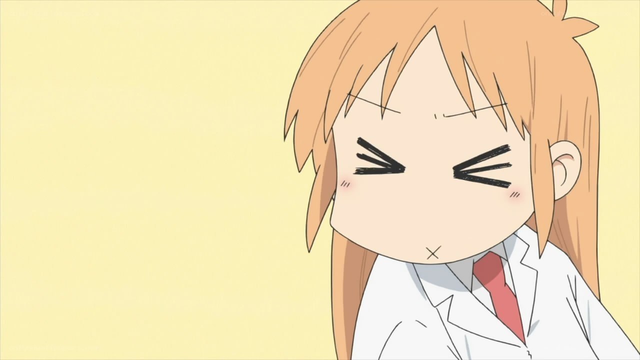 angry anime girl