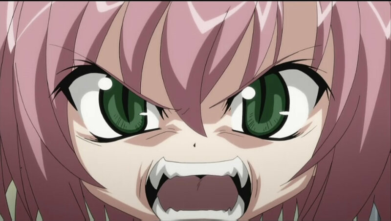 Angry Anime Girl — Pink