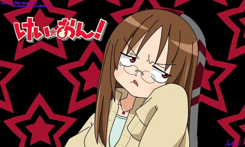 angry anime girl with glasses