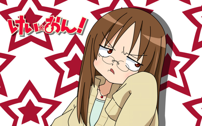 angry anime girl with glasses