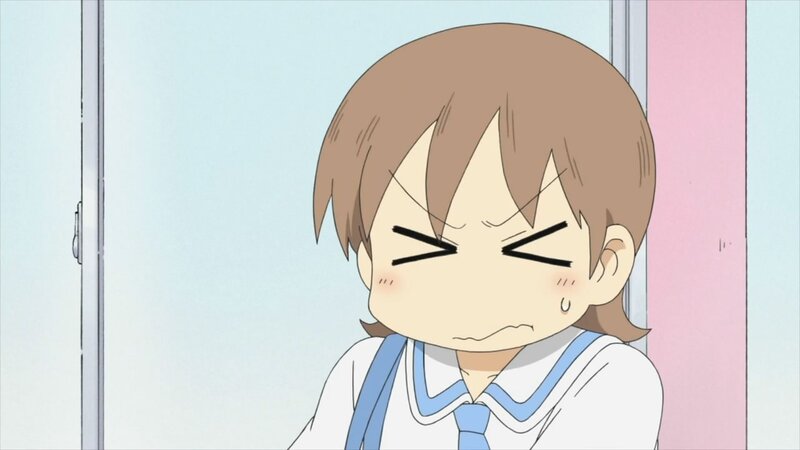angry anime student