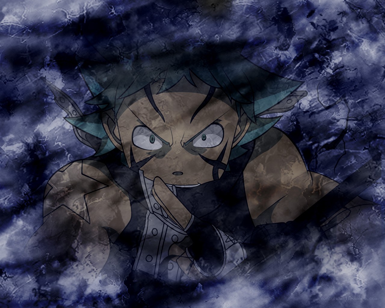 angry anime warrior