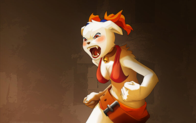 angry anthropomorphic character