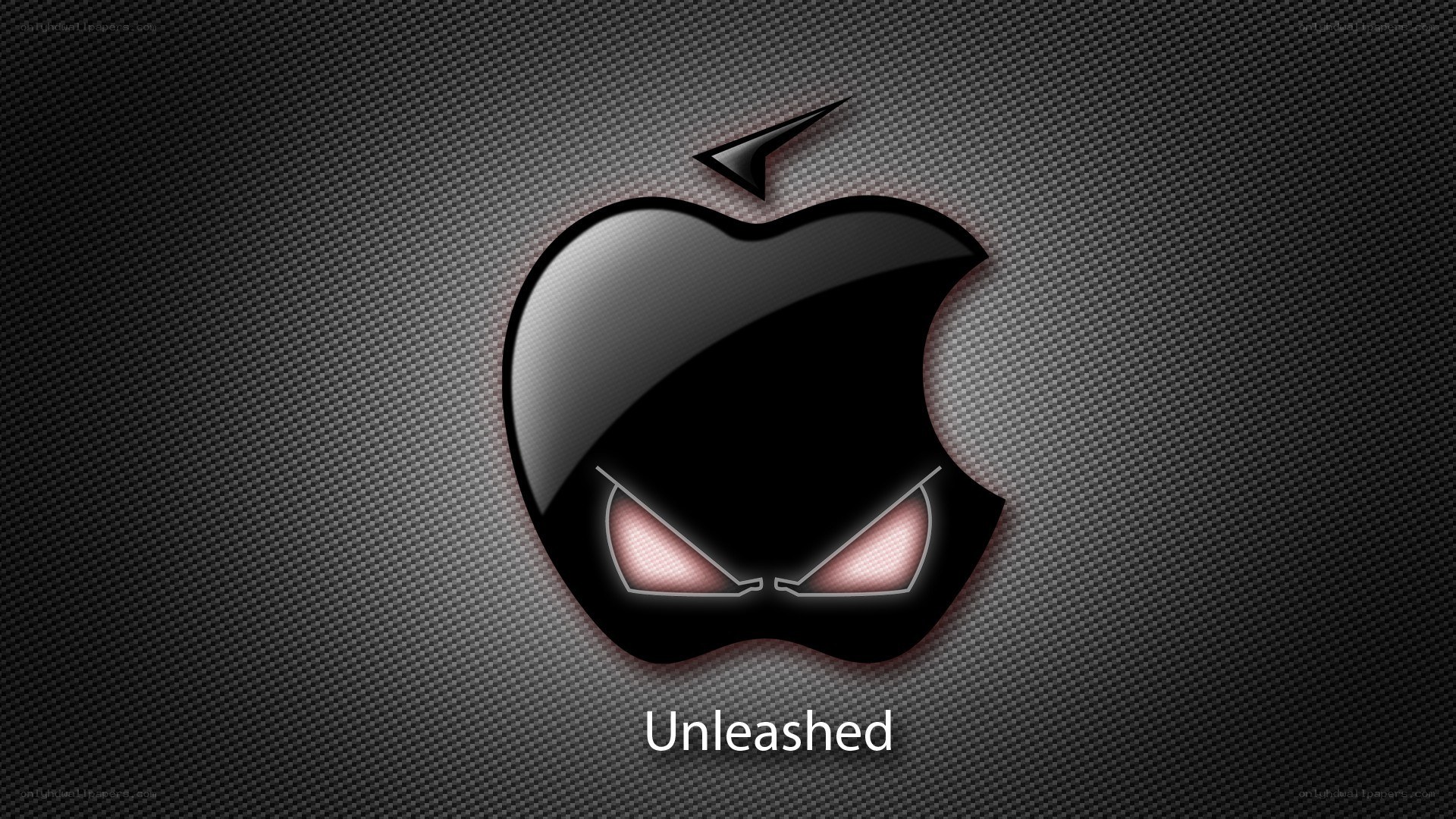angry apple logo wallpaper