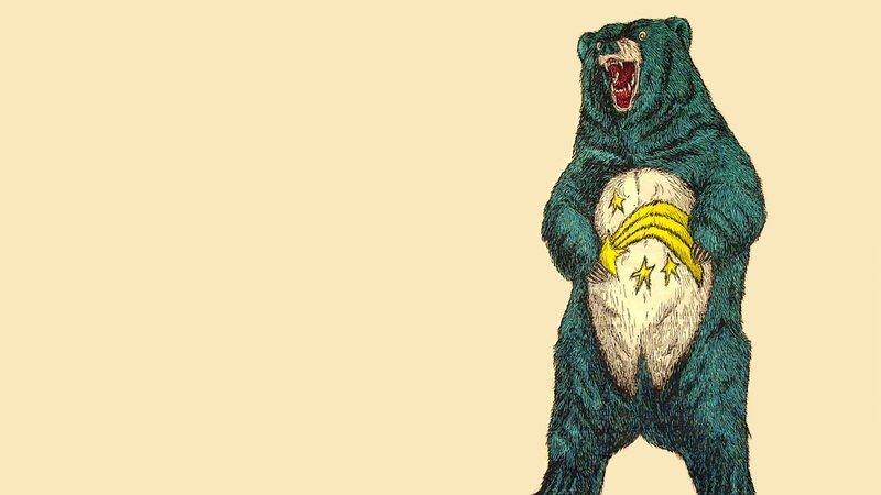 Angry Bear Standing