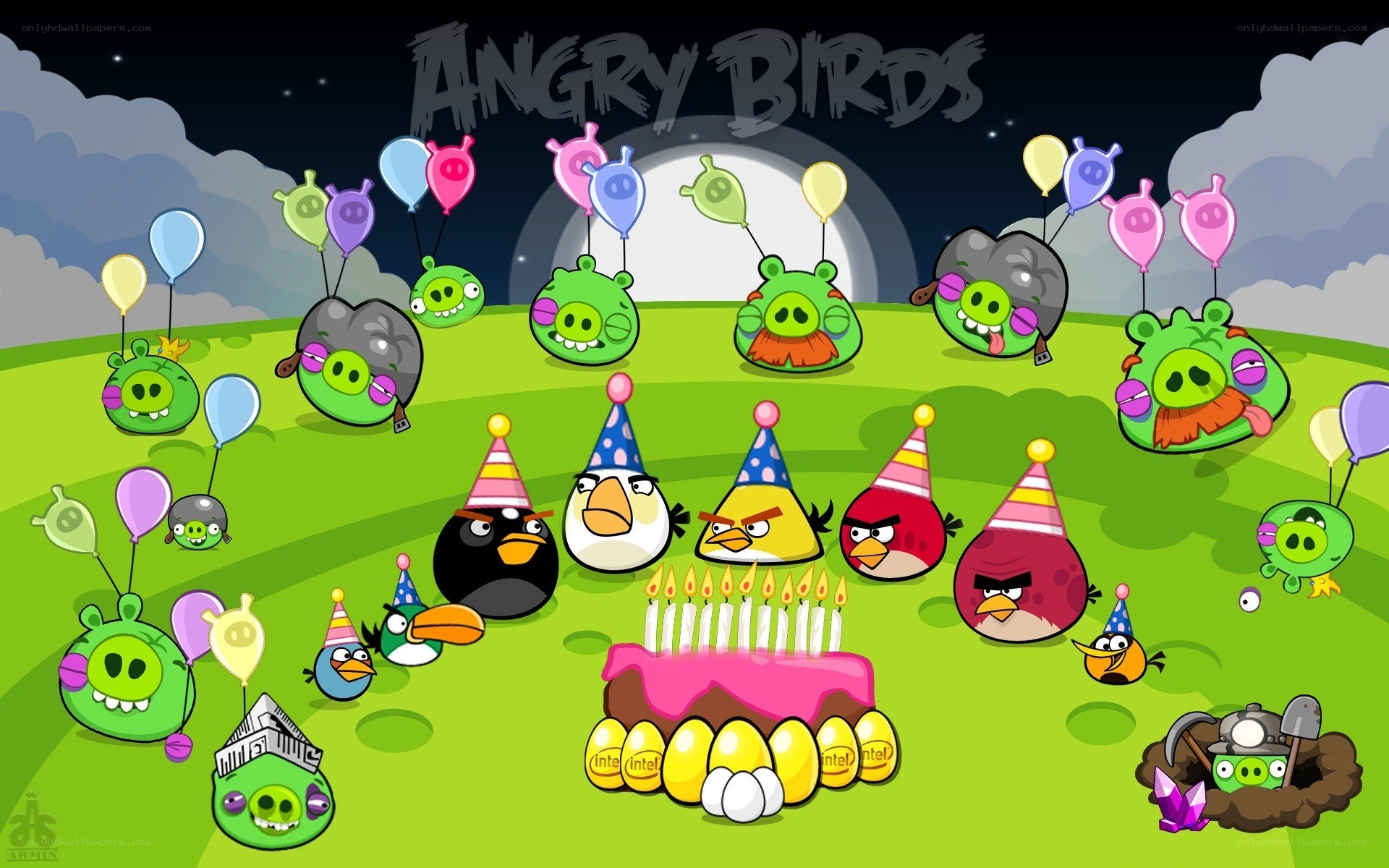 Angry Birds birthday party