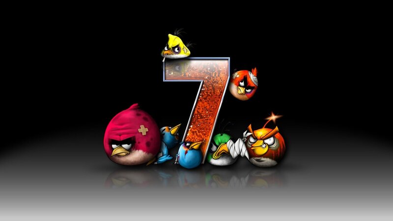 Angry Birds Characters — Black, Dramatic