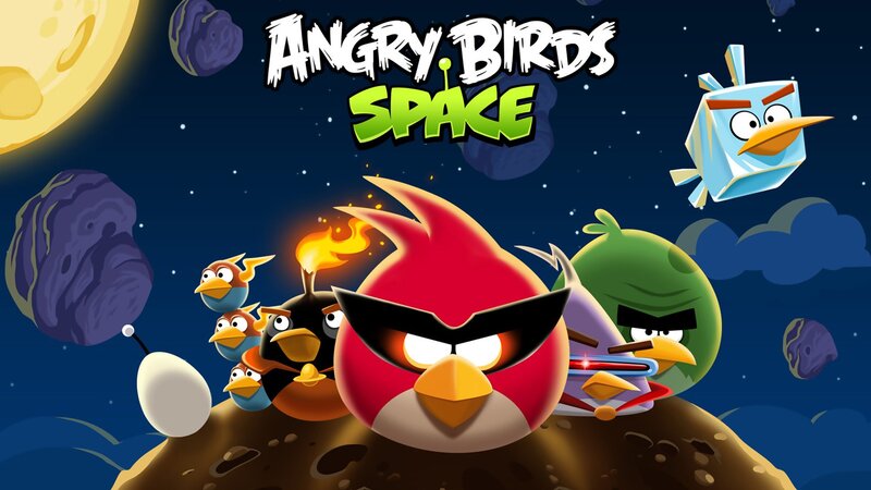 Angry Birds Characters — Blue, Playful, Night
