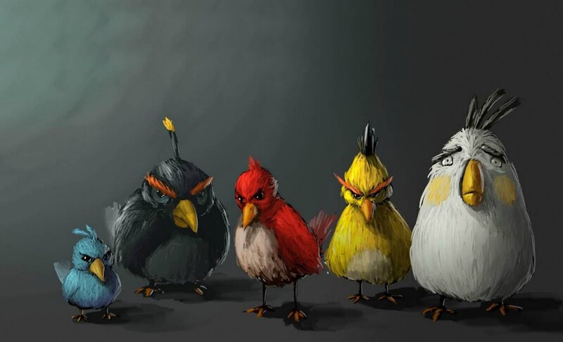 Angry Birds Characters — Gray