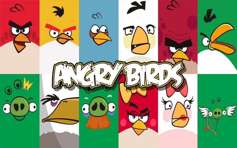 Angry Birds Characters — Green, Playful