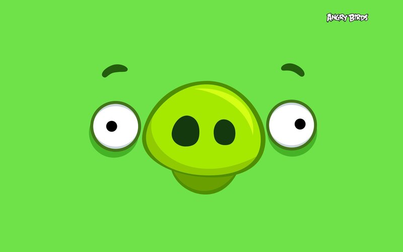 Angry Birds green pig