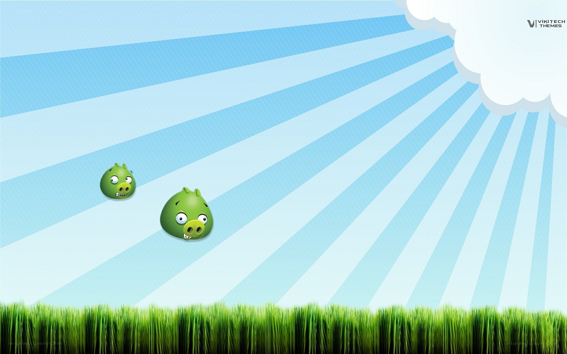 Angry Birds green pigs