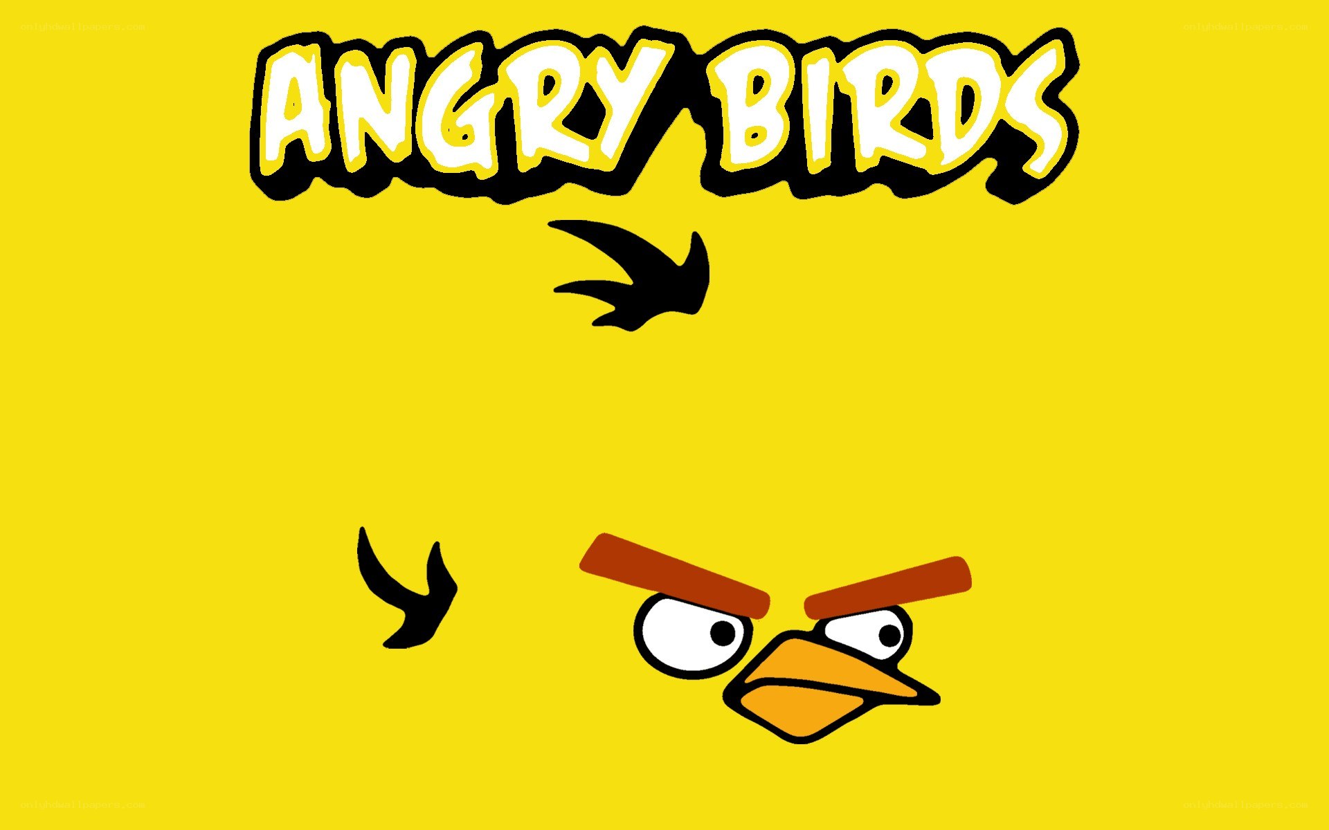 Angry Birds logo and character