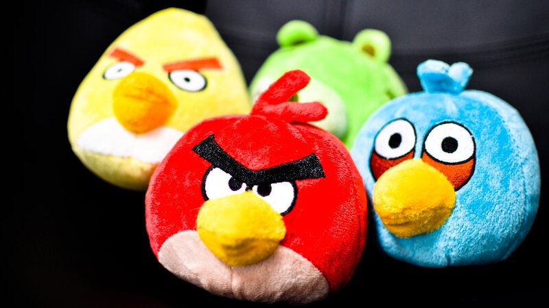Angry Birds plush toys