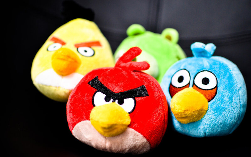 Angry Birds Plush Toys — Red