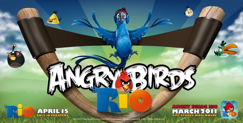 Angry Birds Rio promotional art