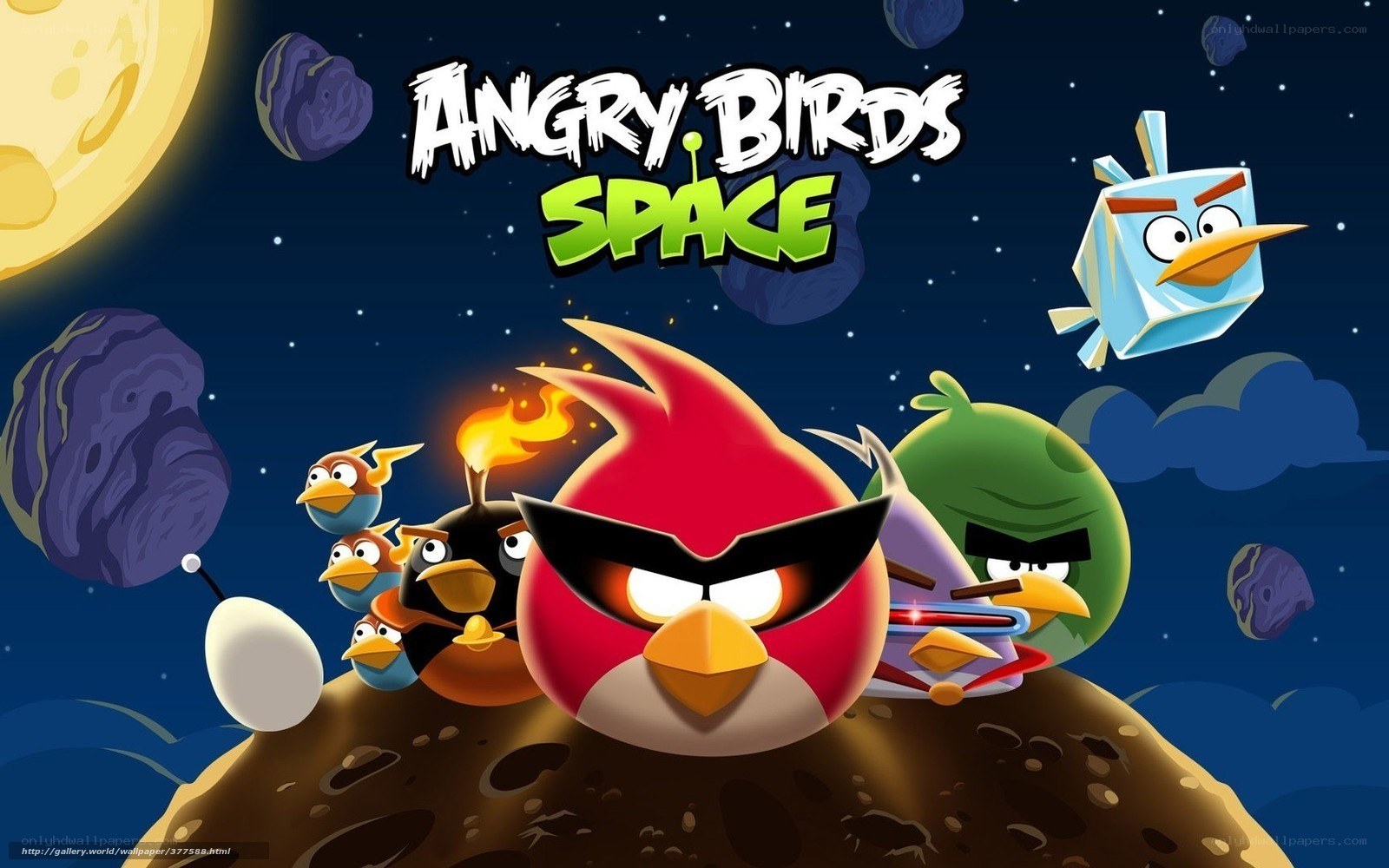 Angry Birds Space characters