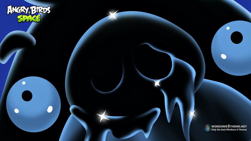 Angry Birds Space wallpaper
