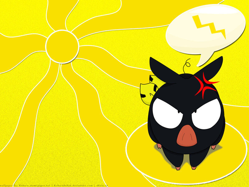 angry black character wallpaper