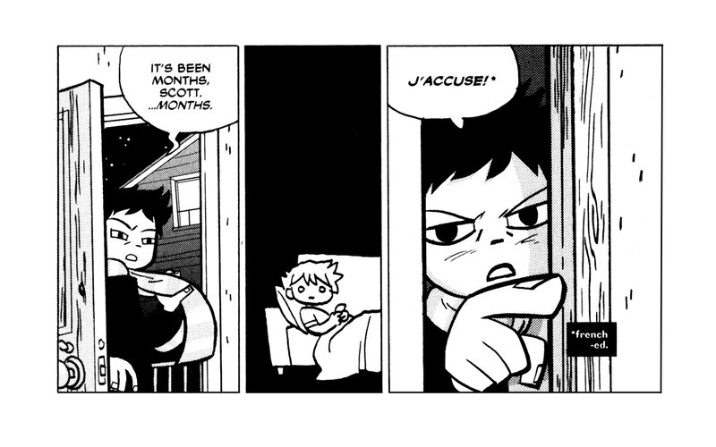 angry boy at door