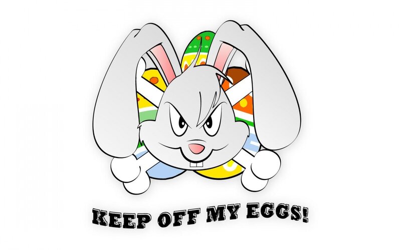 Angry Bunny Character