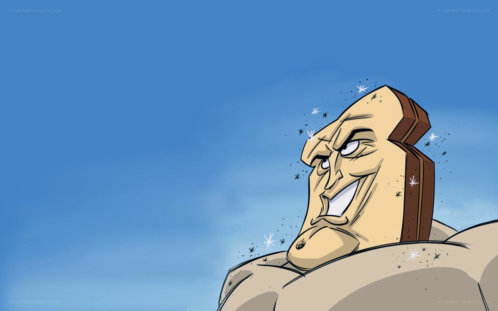 angry cartoon character