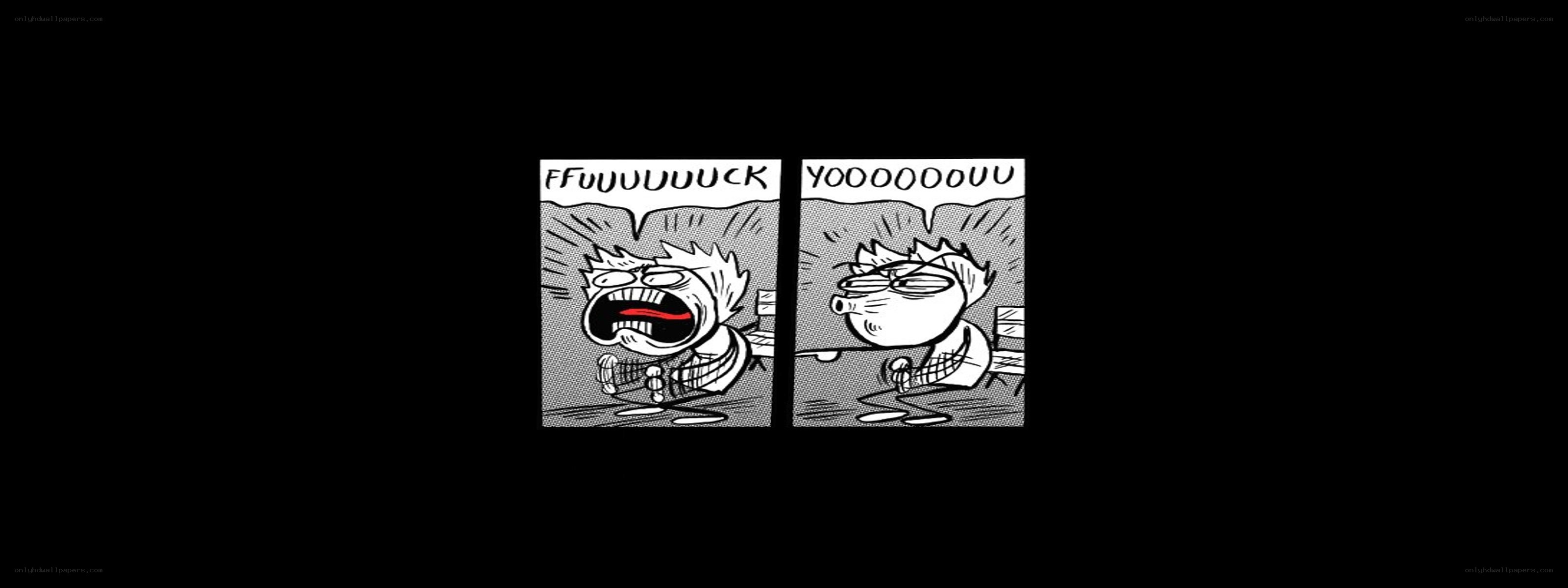 angry cartoon character