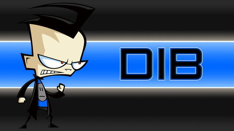 Angry Cartoon Character — Blue