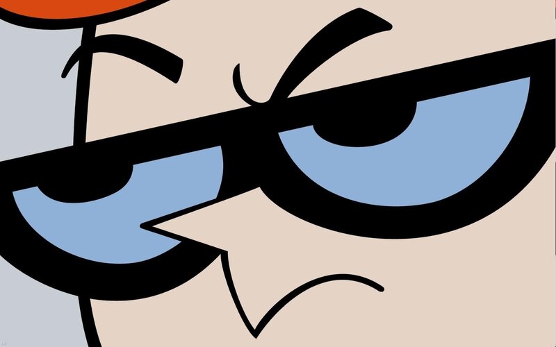 angry cartoon eyes