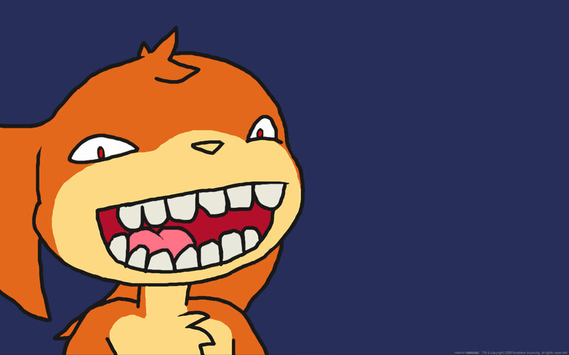 angry cartoon monkey character