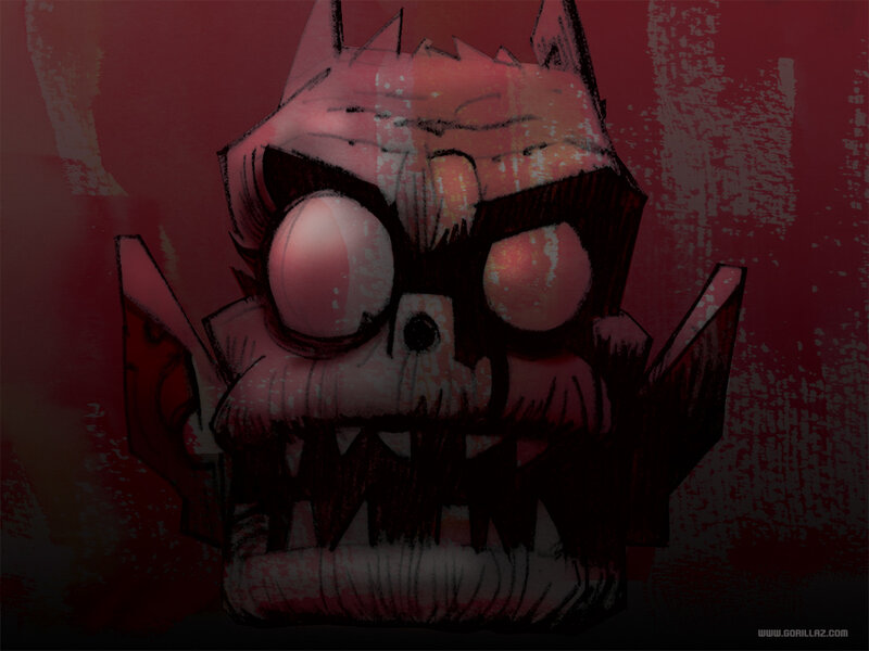 Angry Cartoon Monster