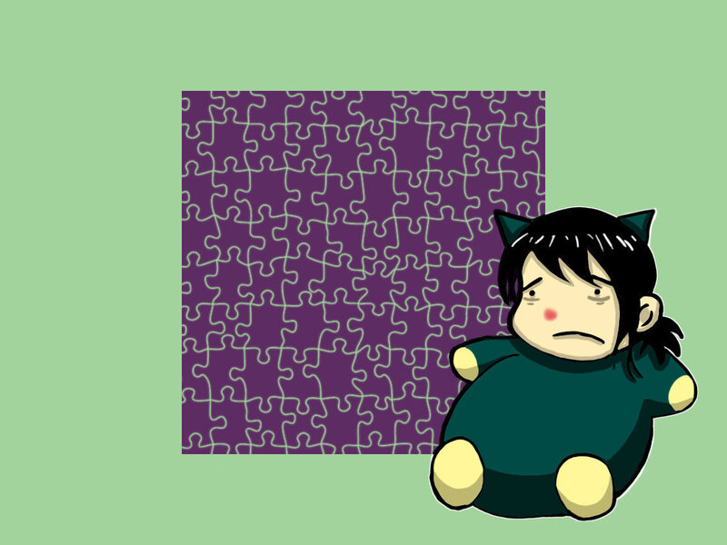 angry cat-eared character