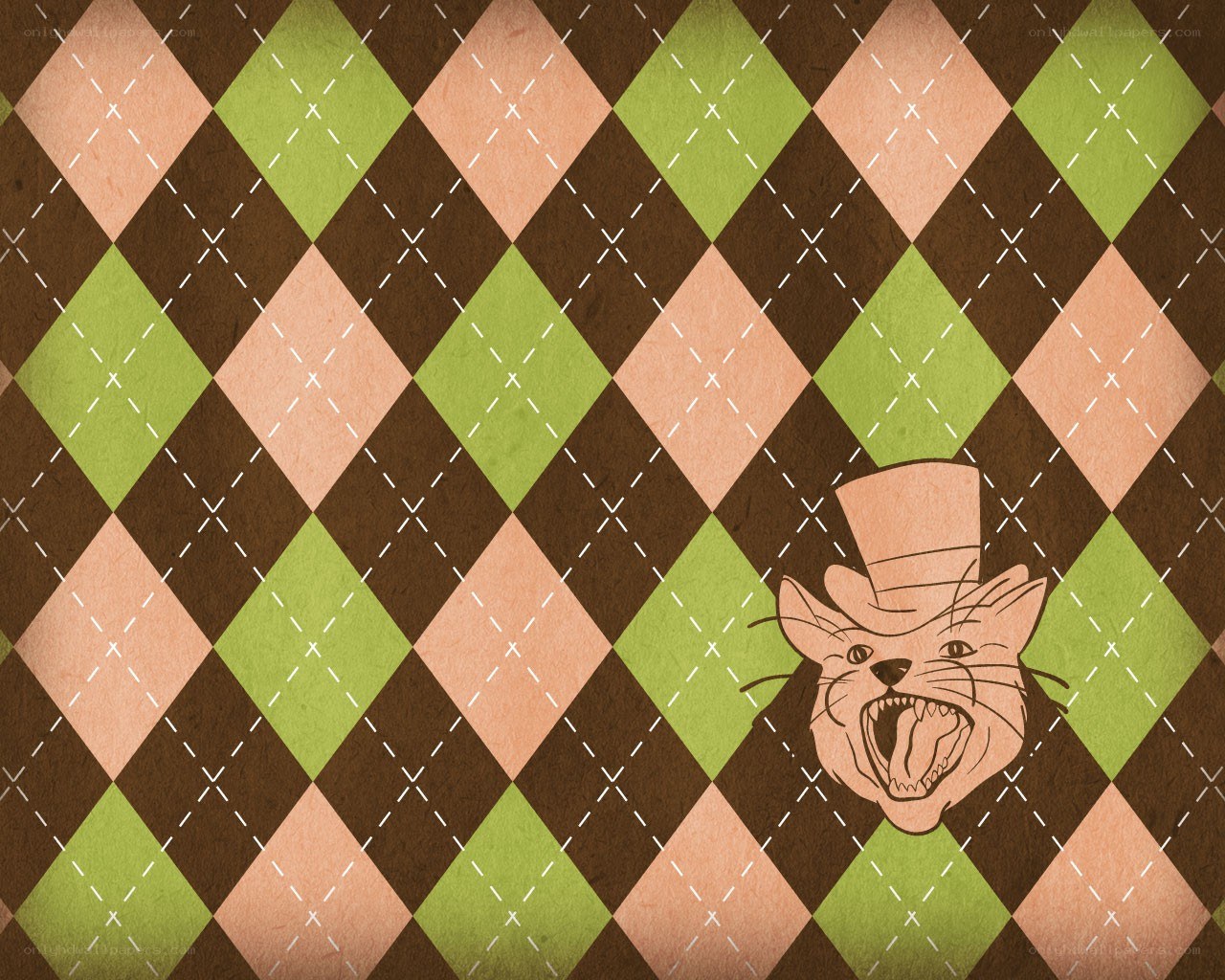 angry cat in top hat