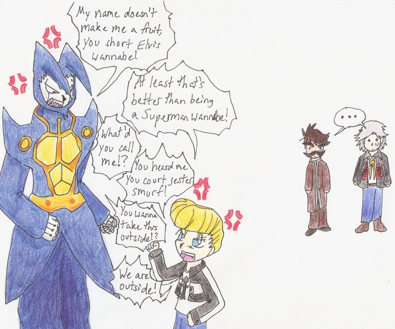 Angry Character Arguing