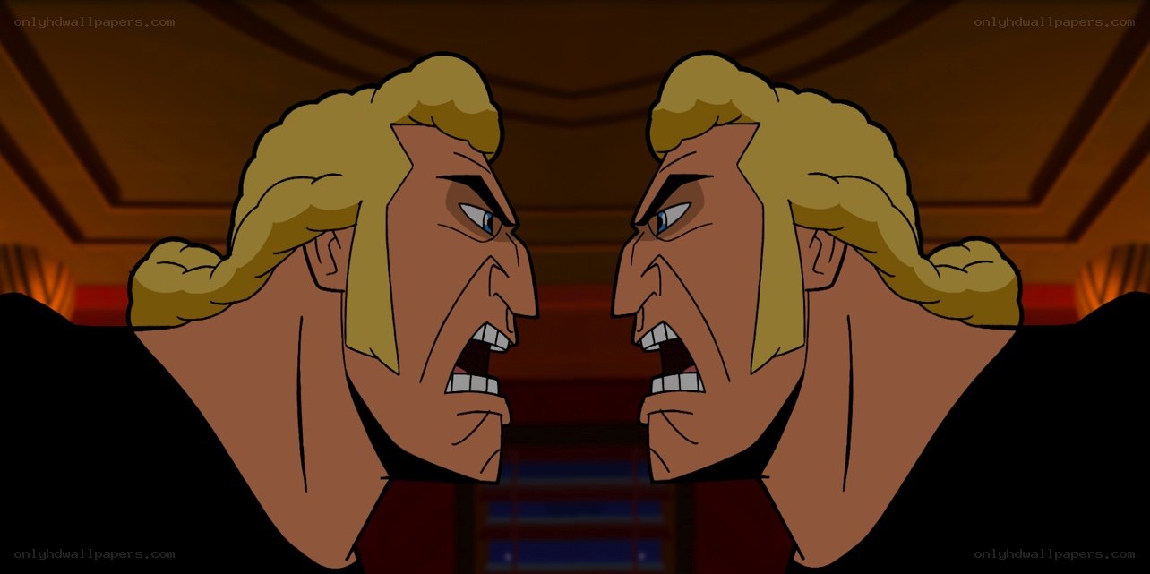 angry character confrontation