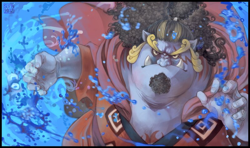 Angry Character with Water