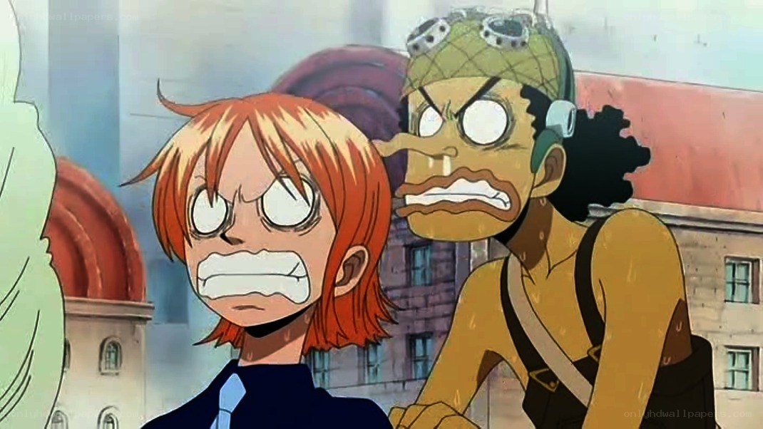 angry characters in anime scene