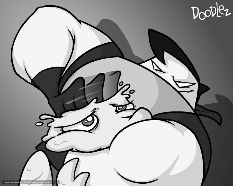 angry chef character