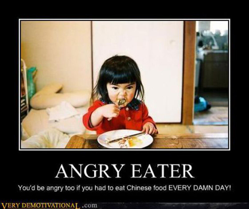 Angry Child Eating