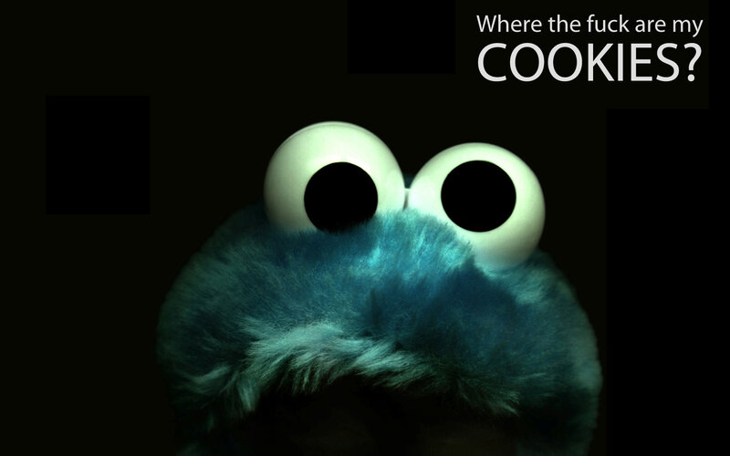 angry cookie monster
