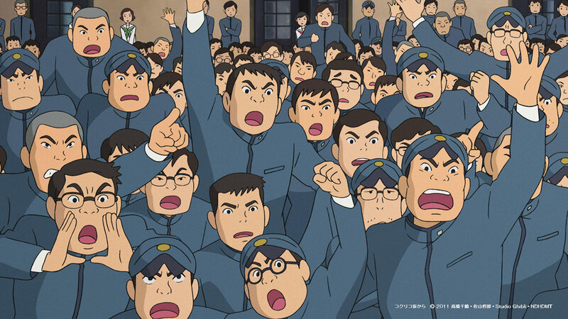 Angry Crowd of Men