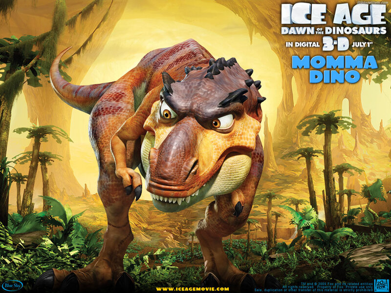 Angry Dinosaur in Jungle