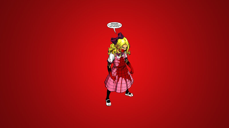 angry doll character