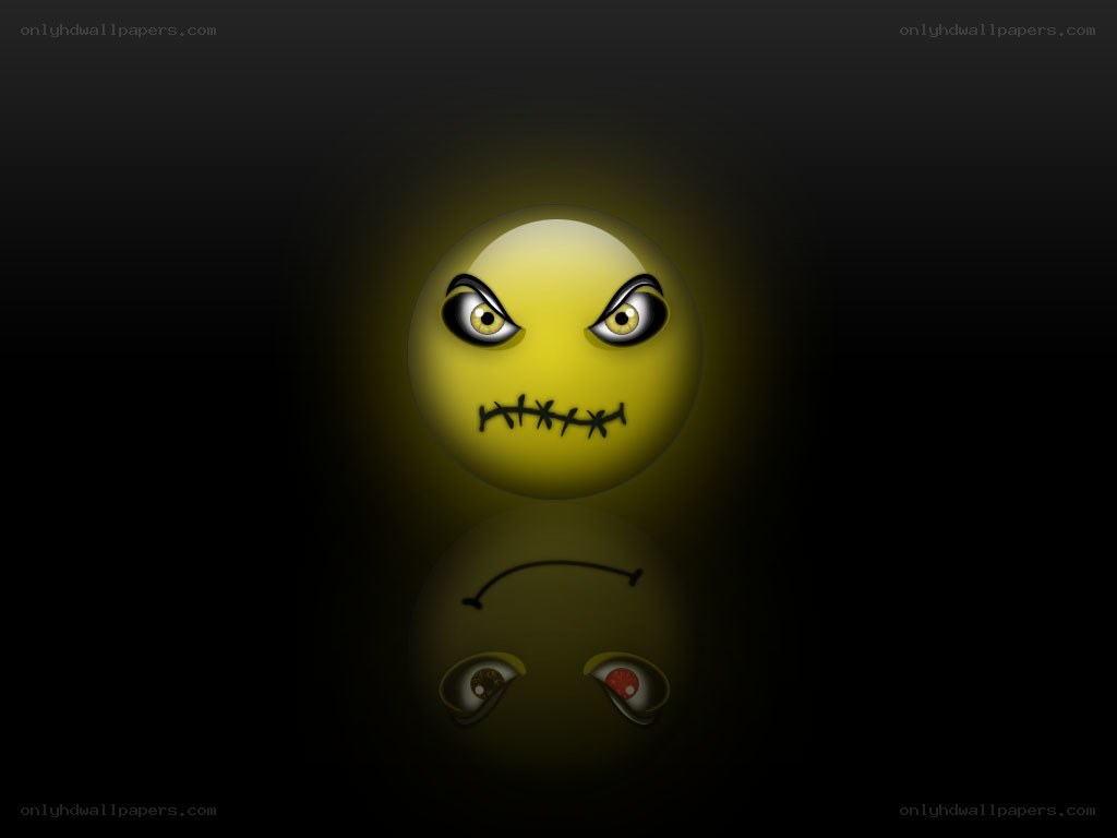 angry emoji with stitched mouth