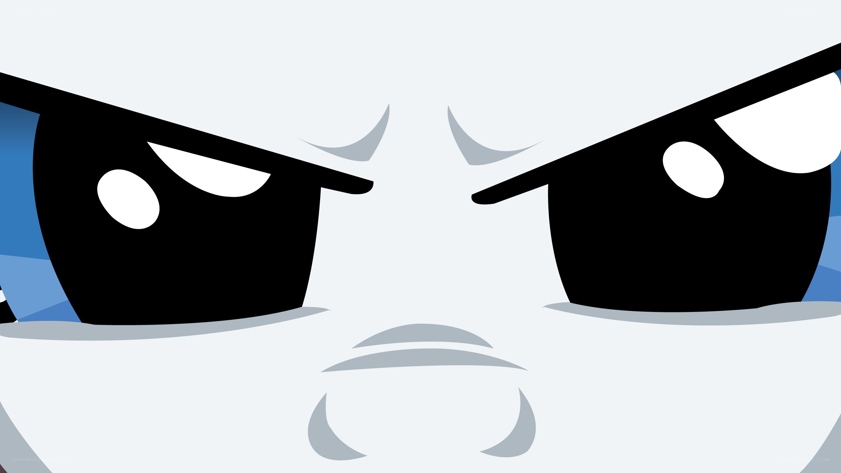 angry eyes close-up