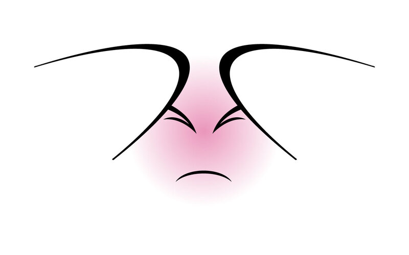 angry face expression
