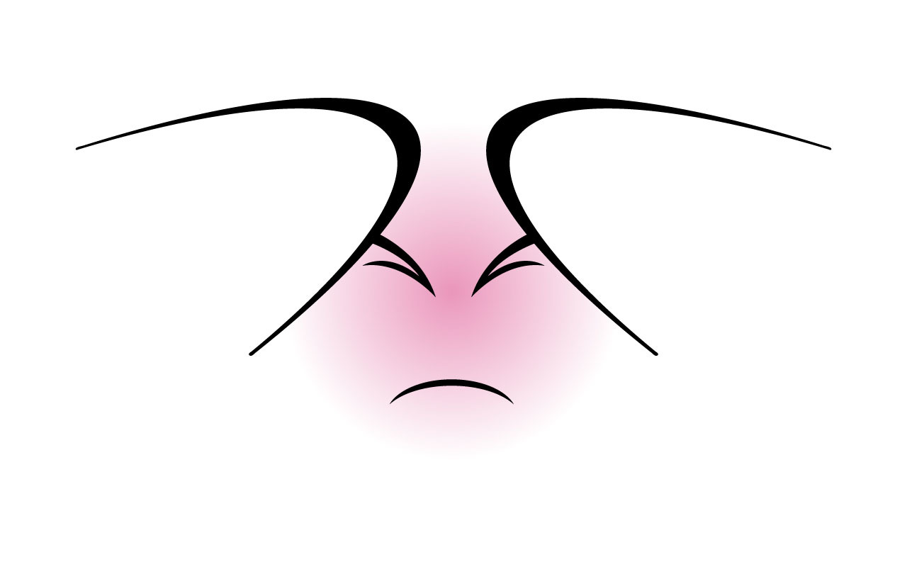 angry face expression