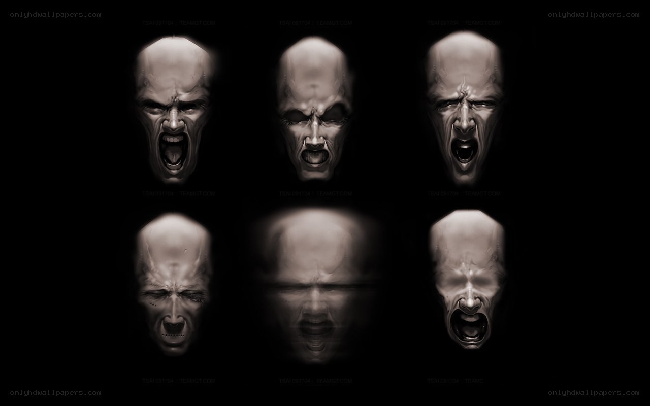 angry face expressions