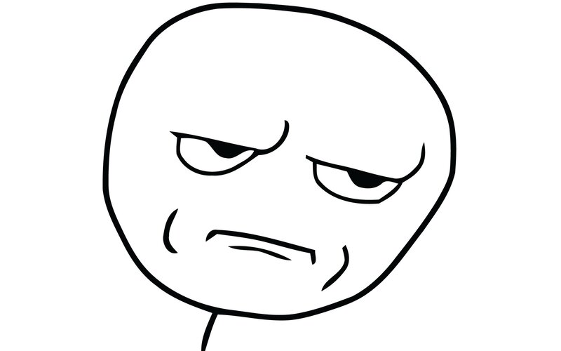 angry face meme