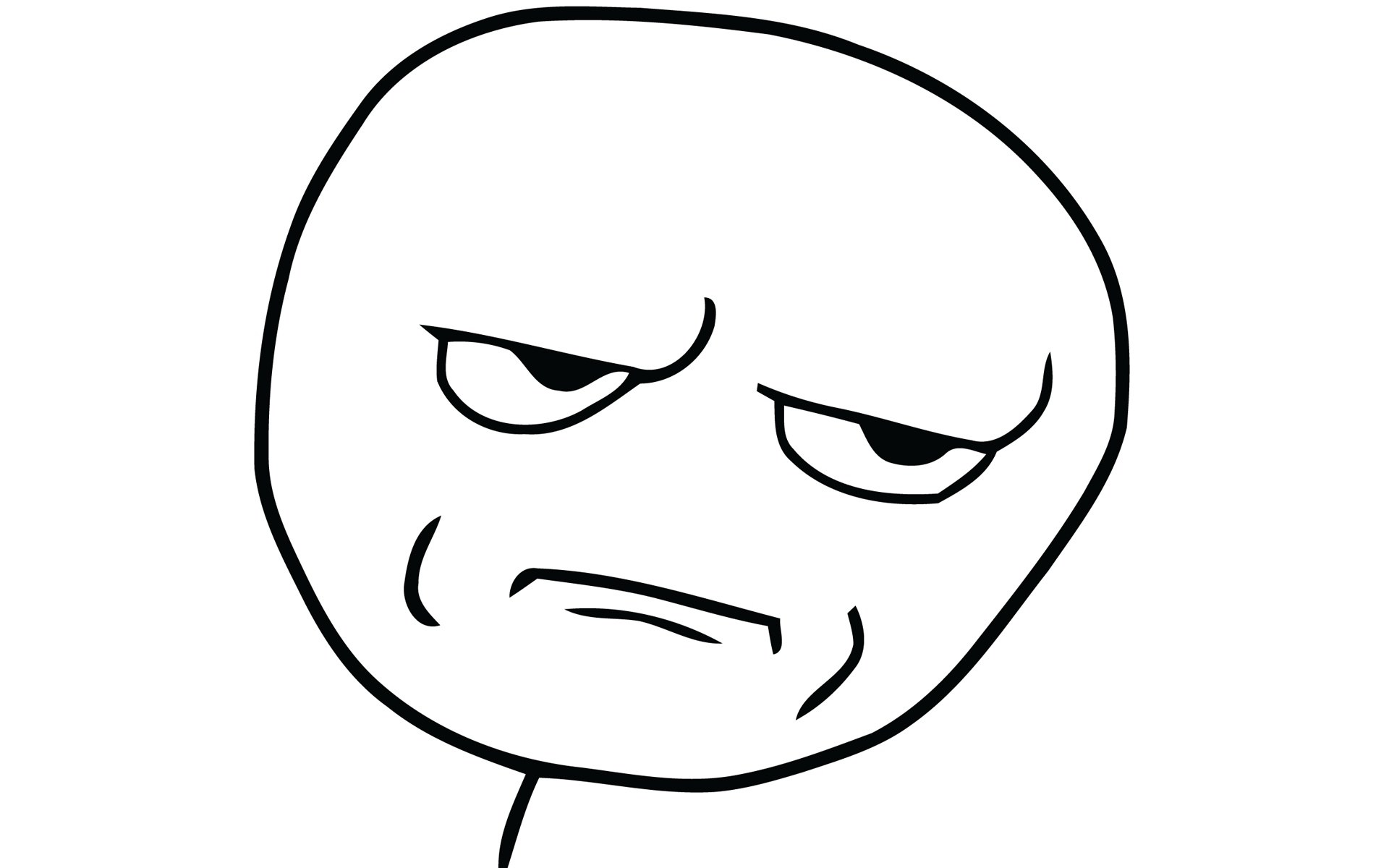 angry face meme